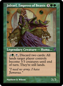 Jolrael, Empress of Beasts