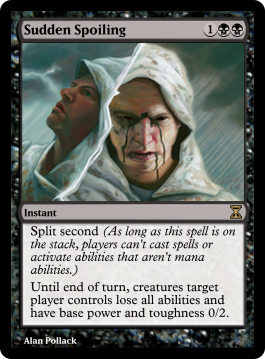 Sudden Spoiling