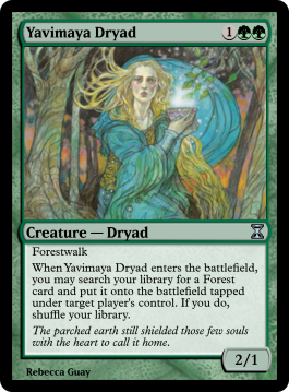 Yavimaya Dryad