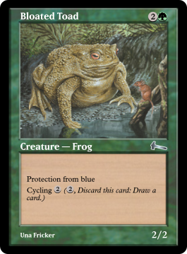 Bloated Toad