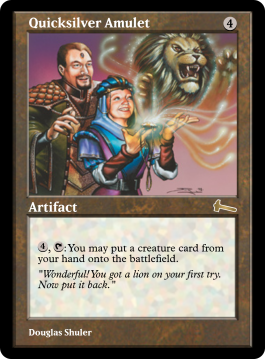 Quicksilver Amulet