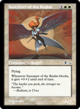 Sustainer of the Realm