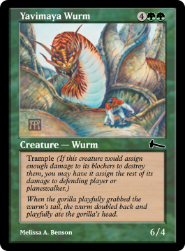Yavimaya Wurm