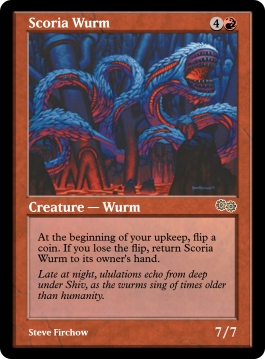 Scoria Wurm