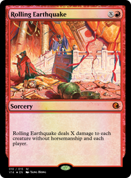Rolling Earthquake