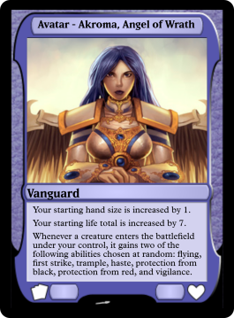 Avatar - Akroma, Angel of Wrath