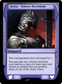 Avatar - Dakkon Blackblade