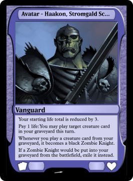 Avatar - Haakon, Stromgald Scourge