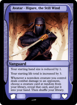 Avatar - Higure, the Still Wind