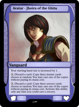 Avatar - Jhoira of the Ghitu