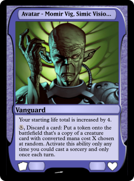 Avatar - Momir Vig, Simic Visionary