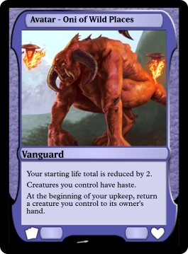 Avatar - Oni of Wild Places