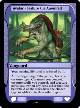 Avatar - Seshiro the Anointed