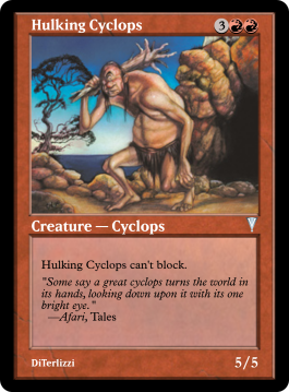 Hulking Cyclops