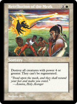 Retribution of the Meek