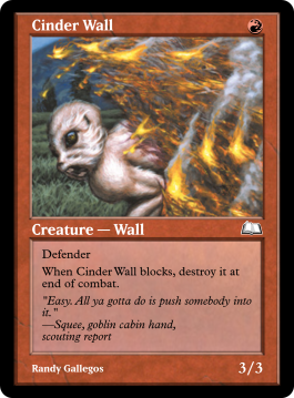 Cinder Wall