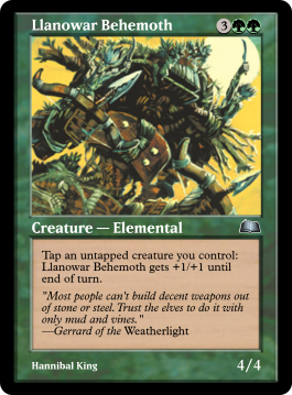 Llanowar Behemoth