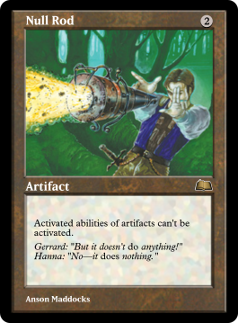Null Rod