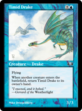 Timid Drake