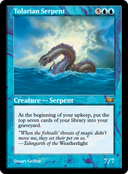 Tolarian Serpent