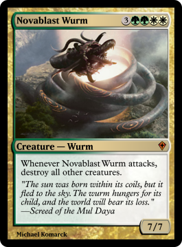 Novablast Wurm