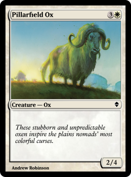 Pillarfield Ox