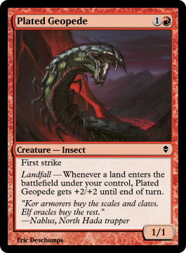 Plated Geopede