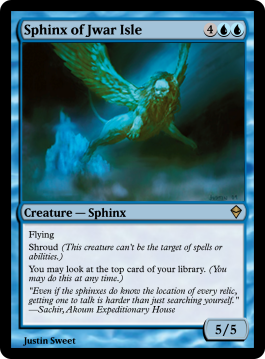 Sphinx of Jwar Isle