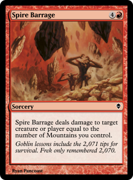 Spire Barrage