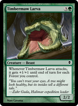 Timbermaw Larva